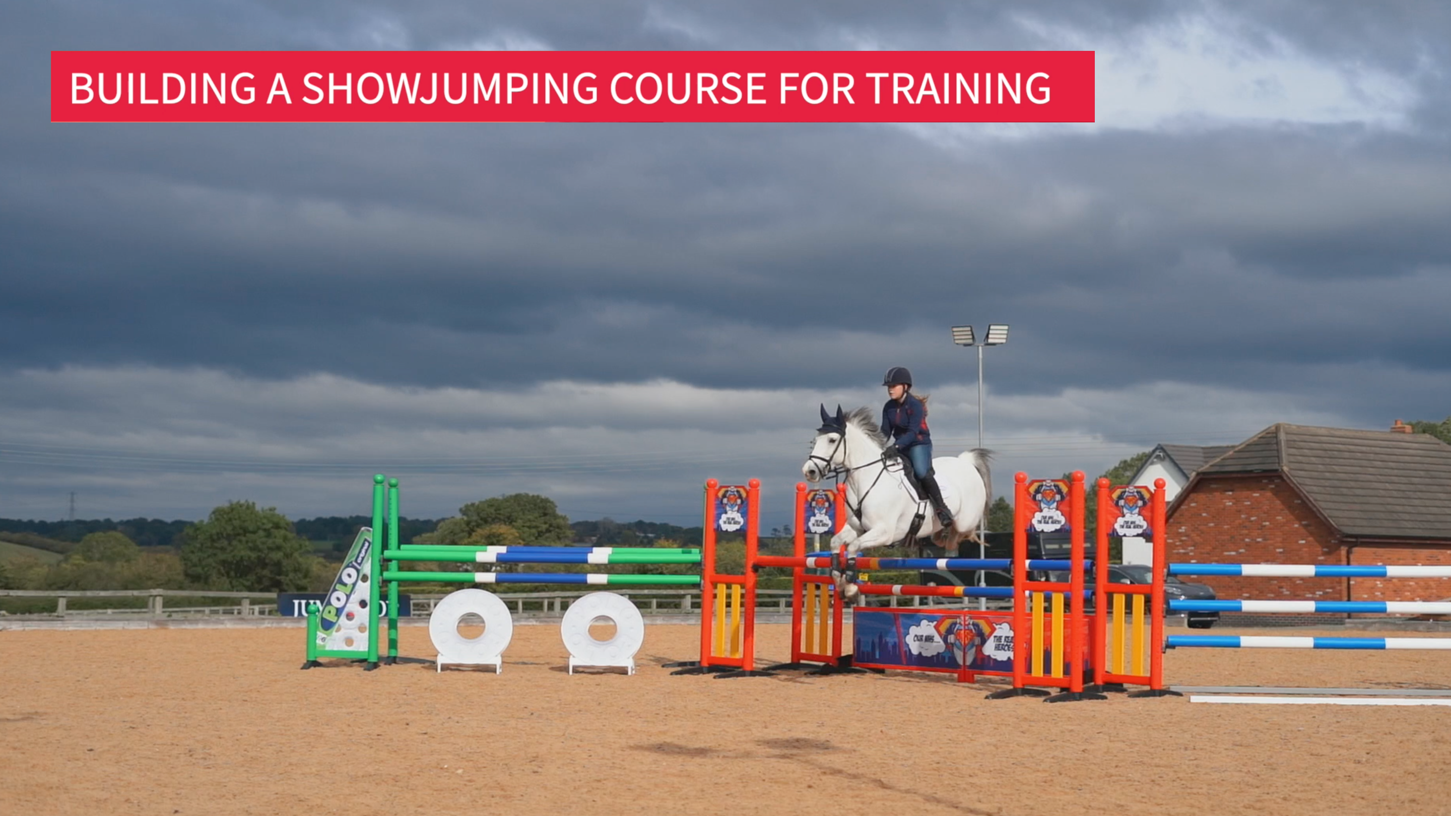 Building a Showjumping Course for Training